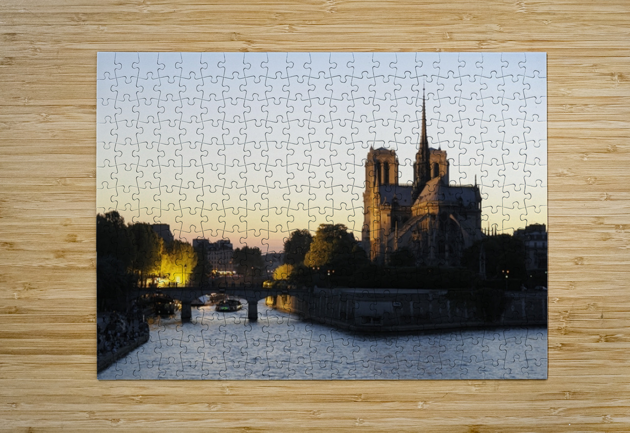 Notre Dame Cathedral Paris France Kevin Oke Puzzle printing