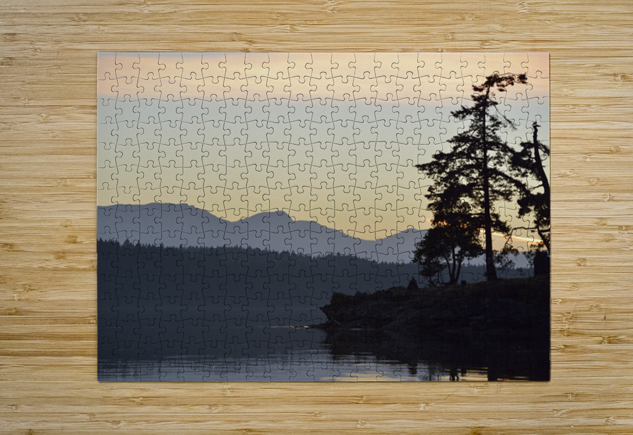 Wallace Island - British Columbia Kevin Oke Puzzle printing
