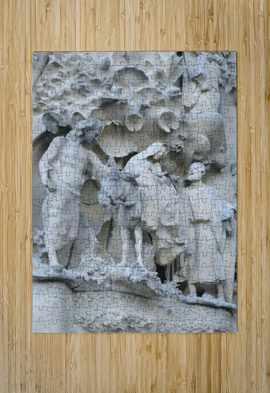 Nativity Façade La Sagrada Família Temple Expiatori de la Sagrada Família Barcelona Spain Kevin Oke Puzzle printing