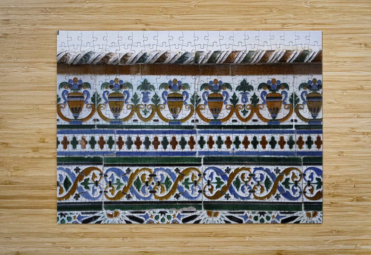 Ceramic tile Casa Don Bosco Ronda Málaga Andalusia Spain Kevin Oke Puzzle printing