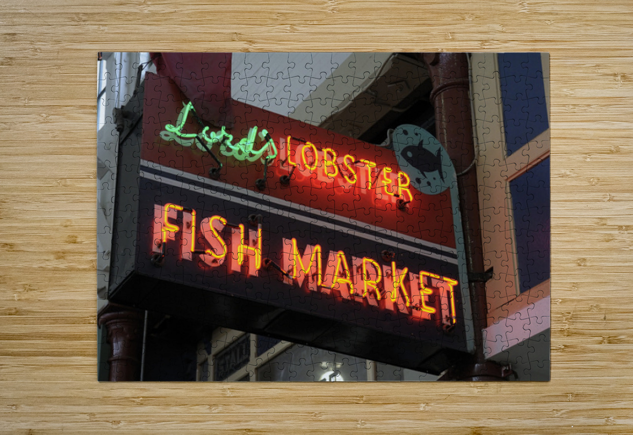 City Market Saint John New Brunswick Canada Kevin Oke Puzzle printing