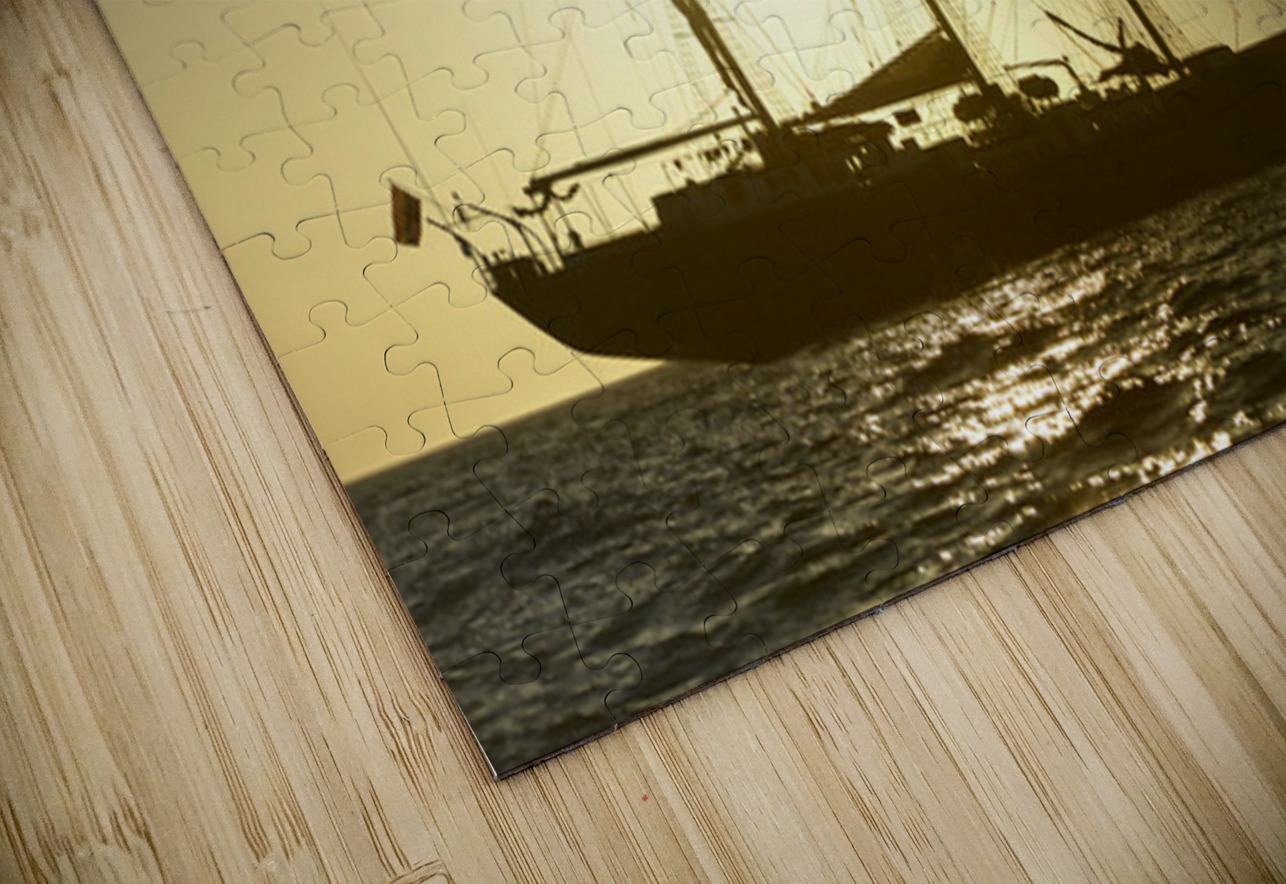 Mary Anne at sunset Kevin Oke Puzzle