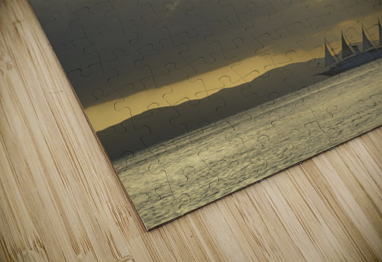 The large luxury sailboat Club Med 2 Kevin Oke Puzzle