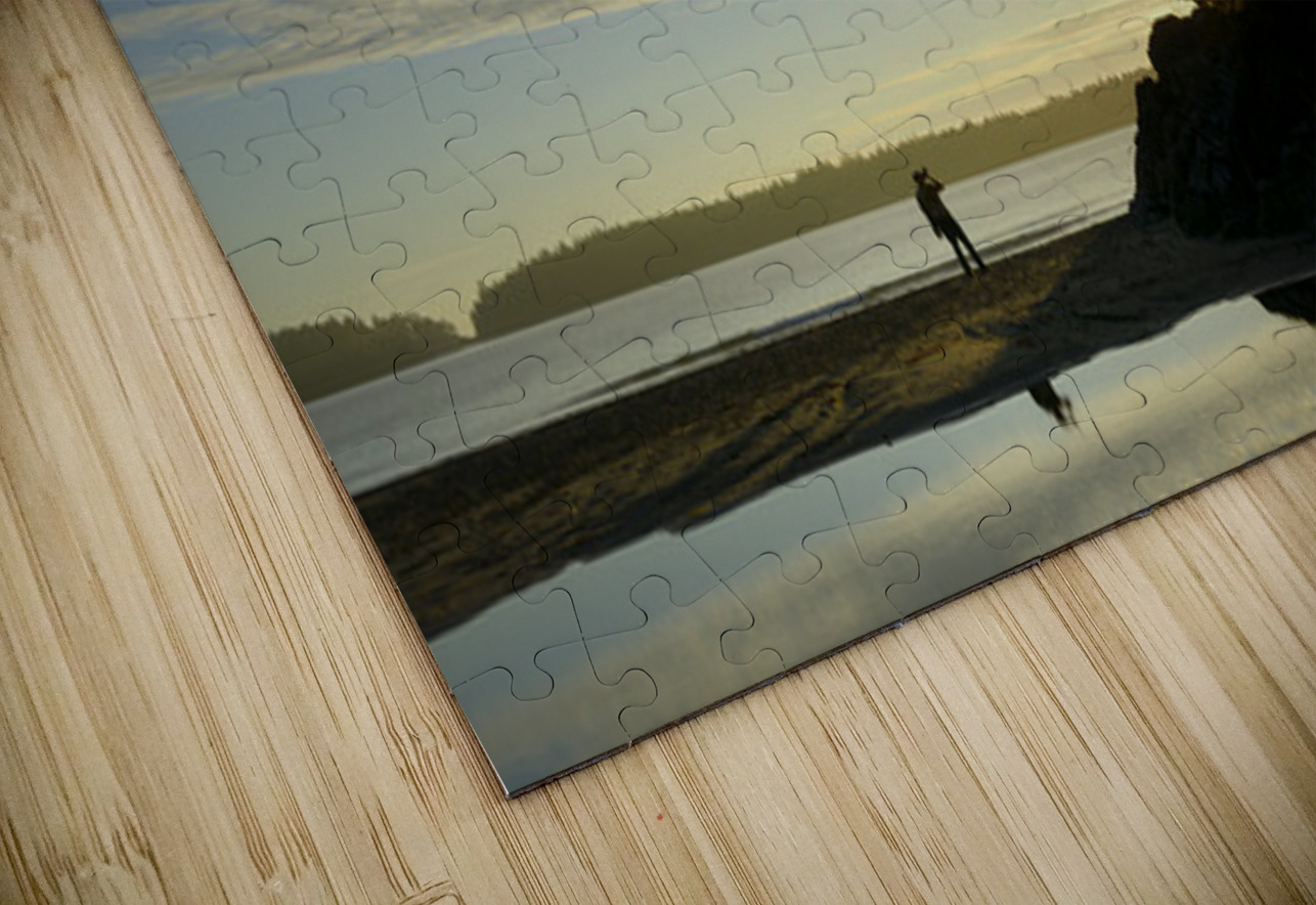 Photographing the sunset on Tonquin Beach Kevin Oke Puzzle