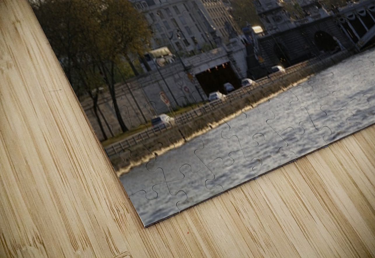 Pont Alexandre III and the Eiffel Tower from the Seine River - Paris Kevin Oke Puzzle