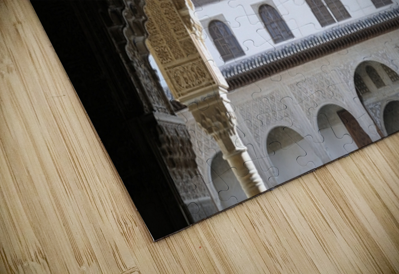 Patio de Comares The Alhambra Granada Andalusia Spain Kevin Oke Puzzle