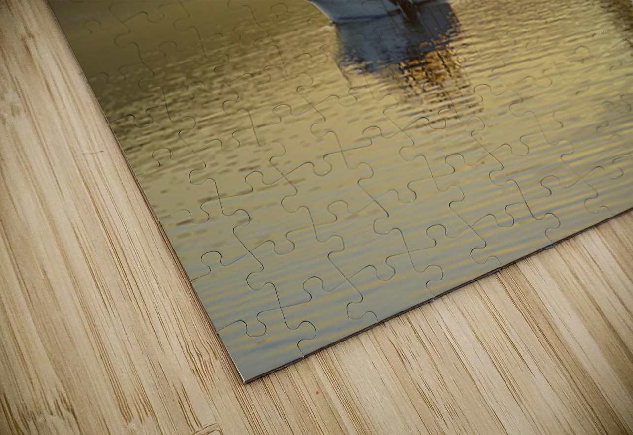 Small motor boat leaving Conover Cove Kevin Oke Puzzle