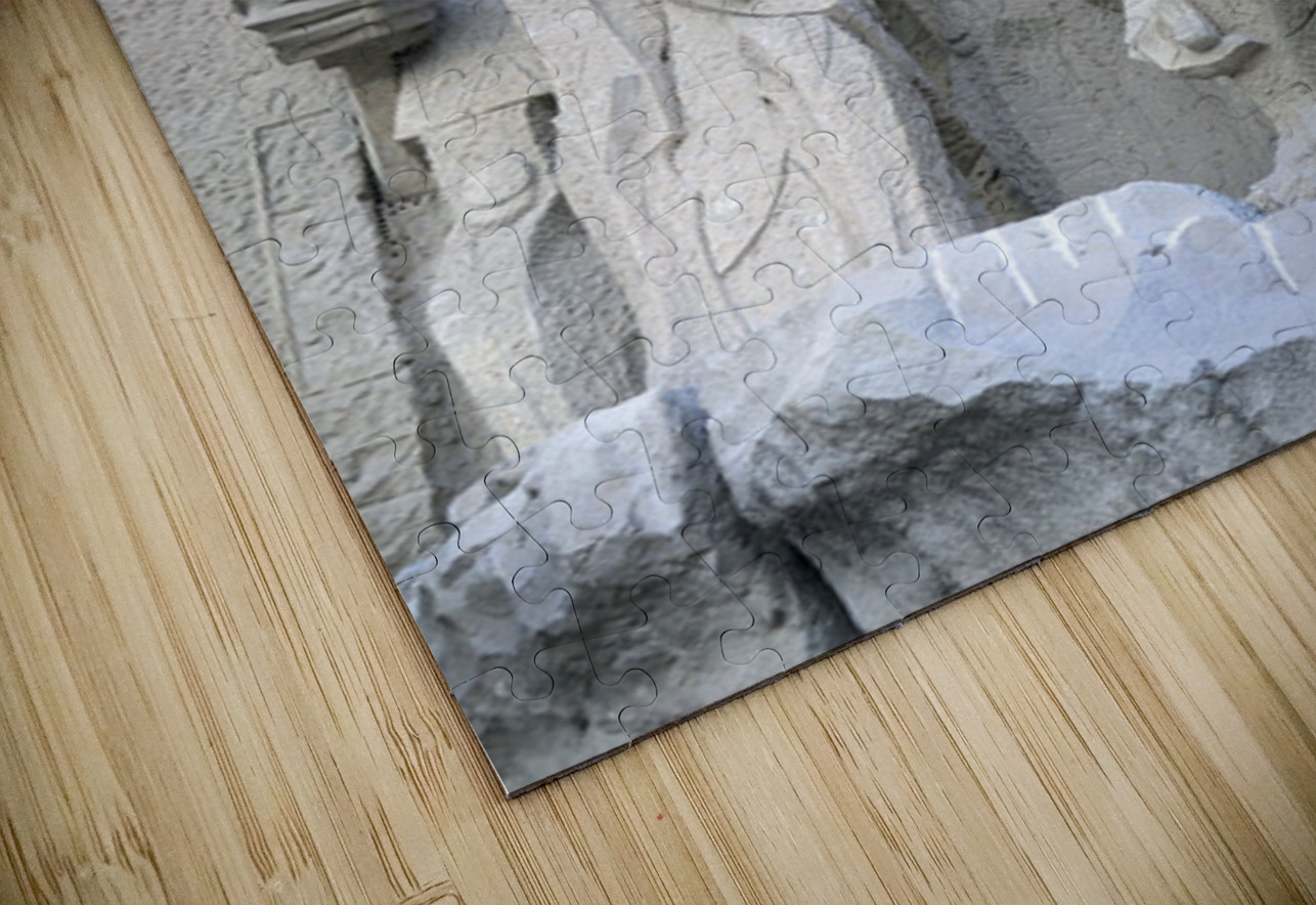 Passion Façade La Sagrada Família Temple Expiatori de la Sagrada Família Barcelona Spain Kevin Oke Puzzle