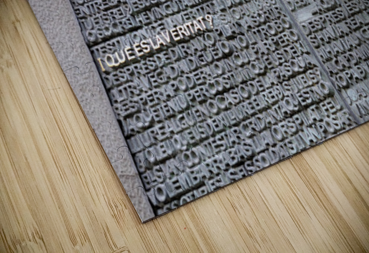 The doors of the Passion Facade La Sagrada Família Temple Expiatori de la Sagrada Família Barcelona Spain Kevin Oke Puzzle