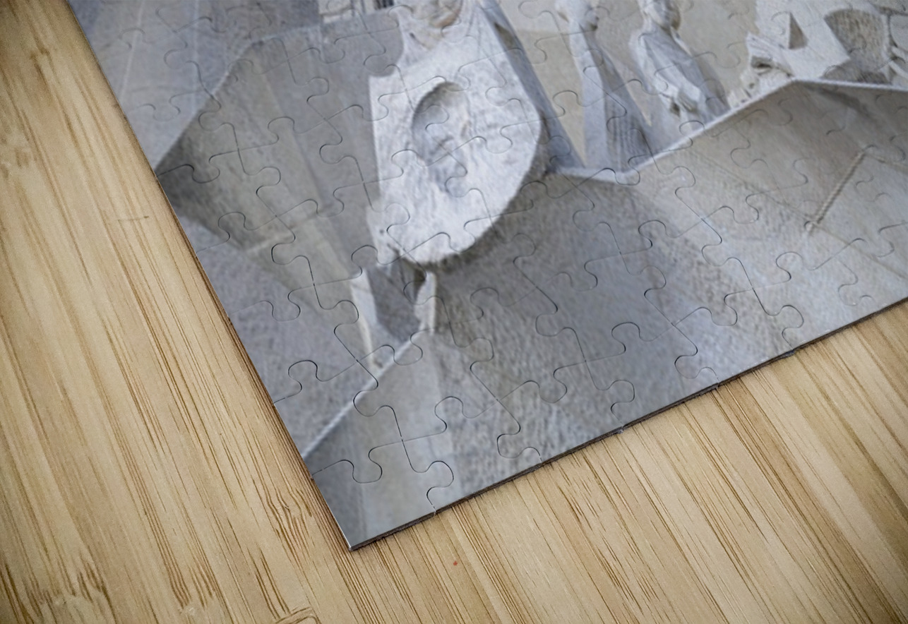 Passion Façade La Sagrada Família Temple Expiatori de la Sagrada Família Barcelona Spain Kevin Oke Puzzle