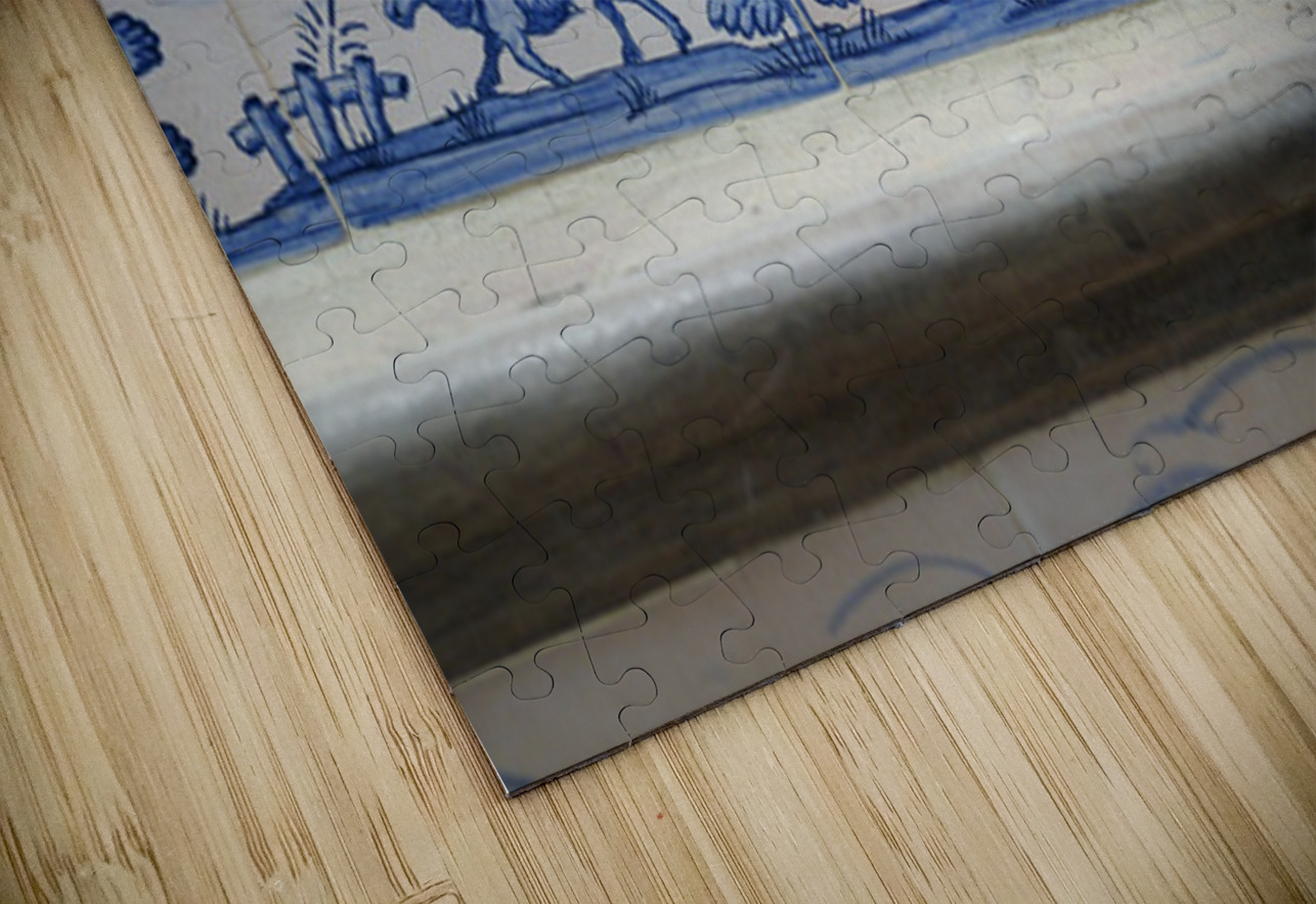 Ceramic tile stairs Plaza de Toros Bullring  Ronda Málaga Andalusia Spain Kevin Oke Puzzle