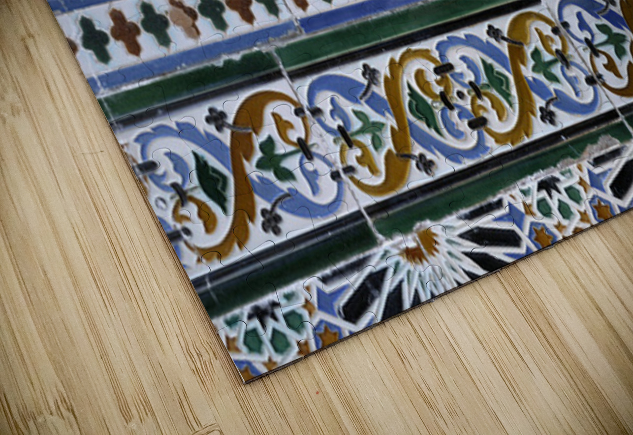 Ceramic tile Casa Don Bosco Ronda Málaga Andalusia Spain Kevin Oke Puzzle