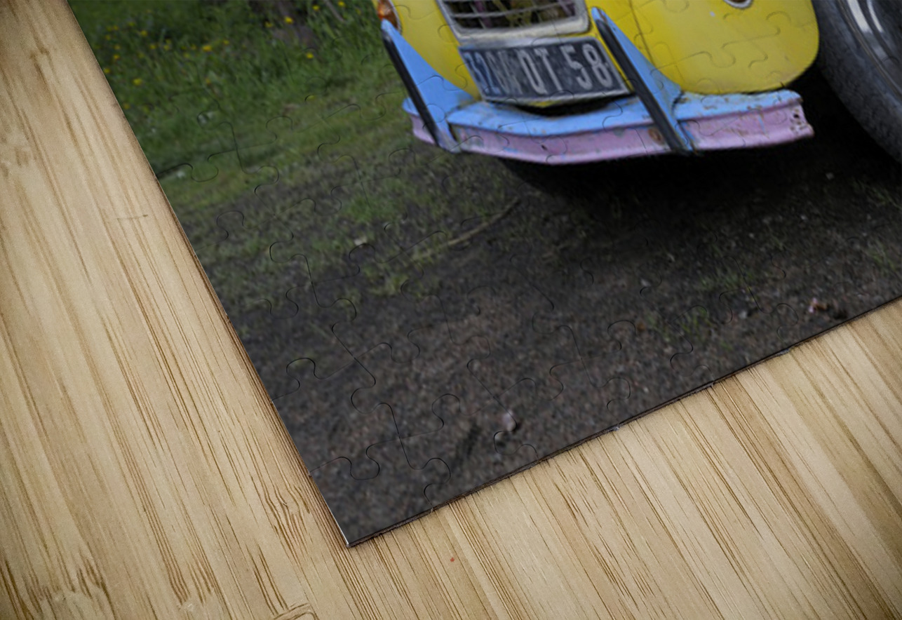 Citroen Ecluse 6 Planche de Belin Le Canal La Collancelle Nievre Burgundy FranceLock 6 Kevin Oke Puzzle