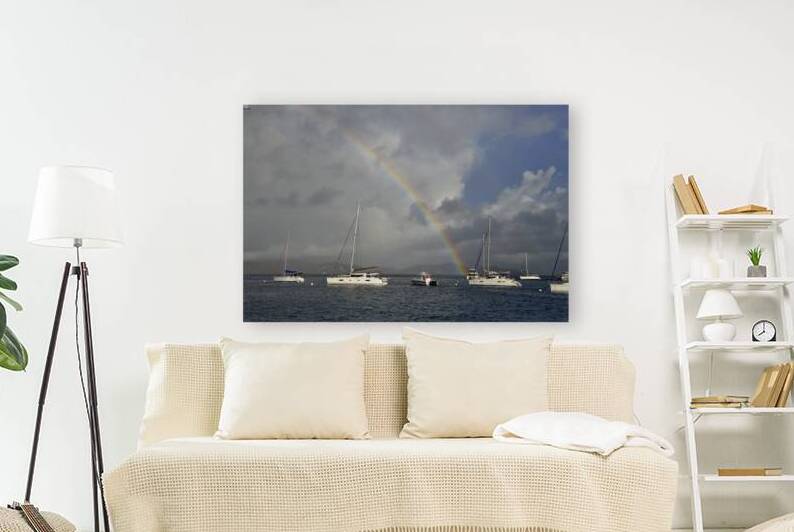 Cooper Island rainbow by Kevin Oke