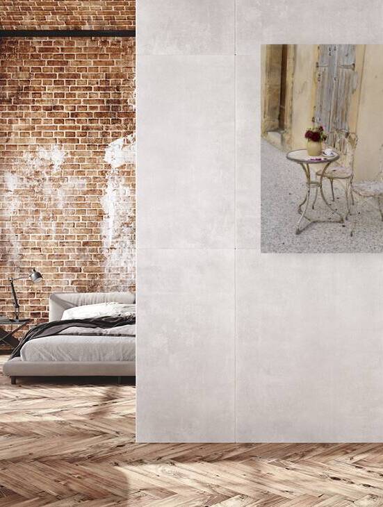 Outdoor table with flowers by Kevin Oke