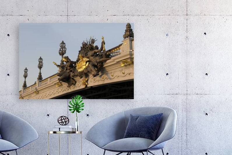 Nymphs of the Seine on Pont Alexandre III - Paris by Kevin Oke