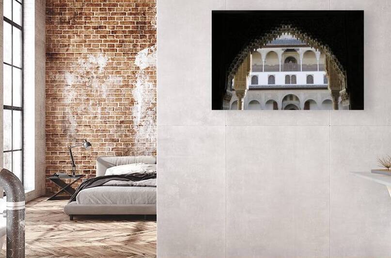 Patio de Comares The Alhambra Granada Andalusia Spain by Kevin Oke