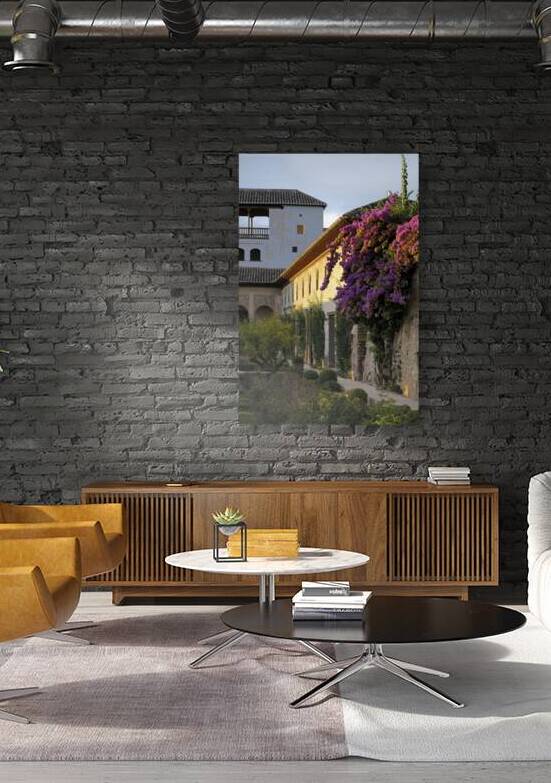 Patio de la Acequia   Generalife The Alhambra Granada Andalusia Spain by Kevin Oke