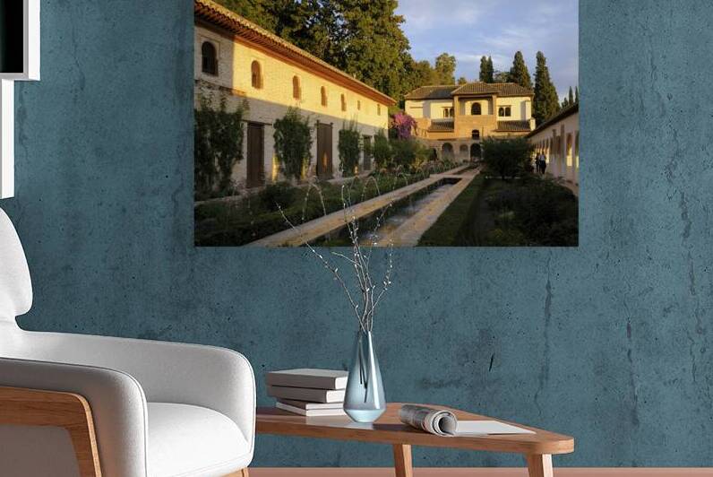 Patio de la Acequia   Generalife The Alhambra Granada Andalusia Spain by Kevin Oke