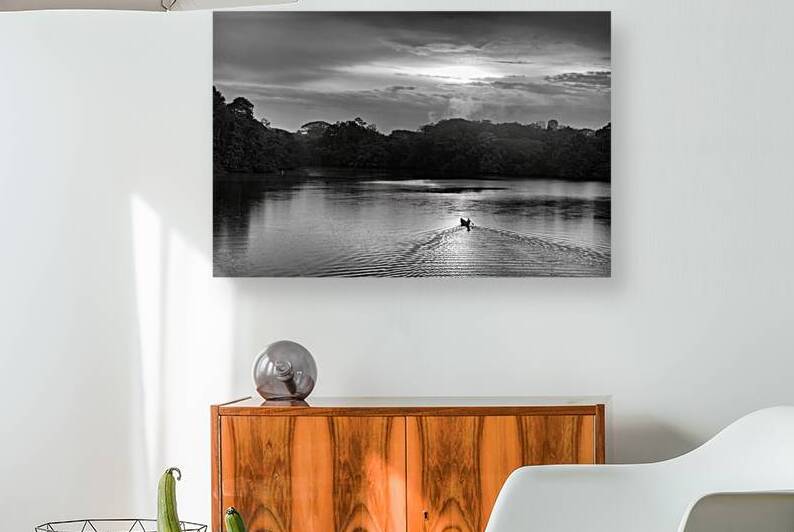 Canoeing on Lake Garzacocha - Ecuador by Kevin Oke
