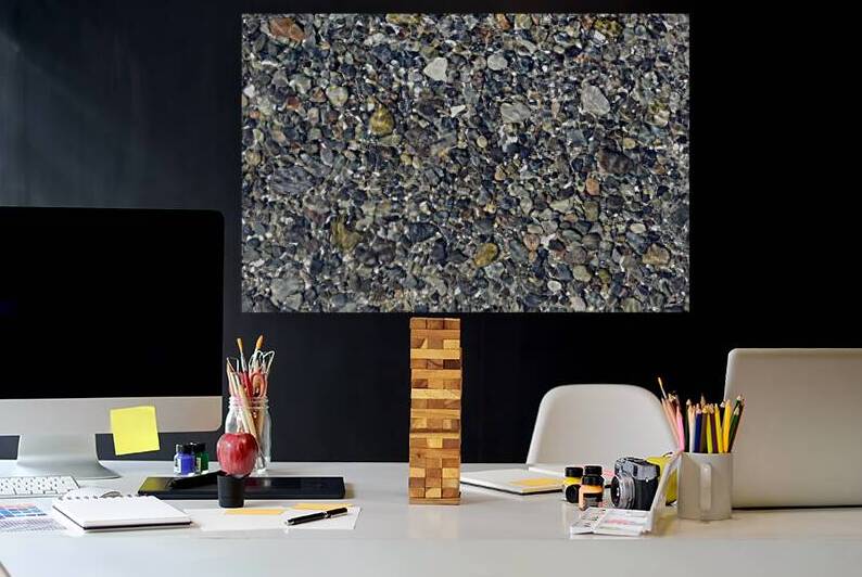 Rocks covered with water - Tent Island by Kevin Oke