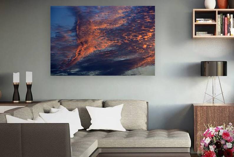 Cloud formation at sunset - Tent Island by Kevin Oke