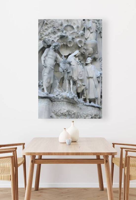 Nativity Façade La Sagrada Família Temple Expiatori de la Sagrada Família Barcelona Spain by Kevin Oke