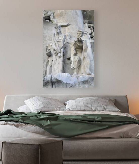 Passion Façade La Sagrada Família Temple Expiatori de la Sagrada Família Barcelona Spain by Kevin Oke