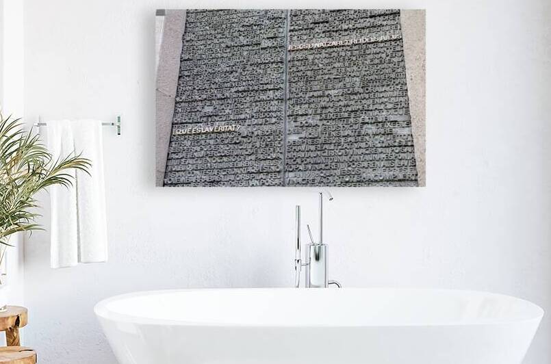 The doors of the Passion Facade La Sagrada Família Temple Expiatori de la Sagrada Família Barcelona Spain by Kevin Oke