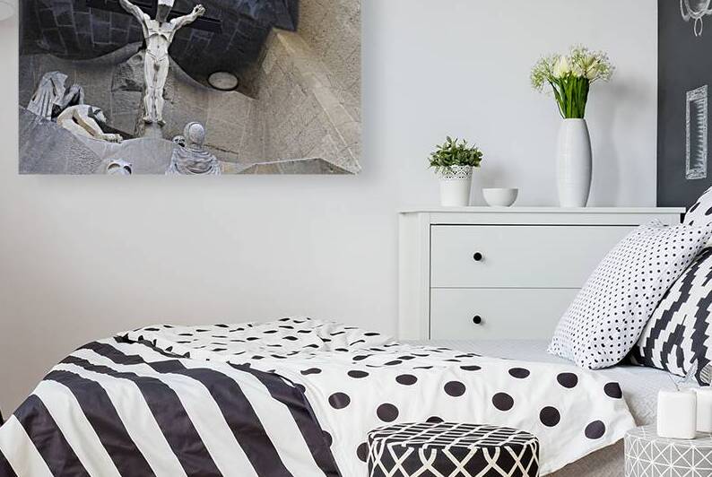 Passion Façade La Sagrada Família Temple Expiatori de la Sagrada Família Barcelona Spain by Kevin Oke