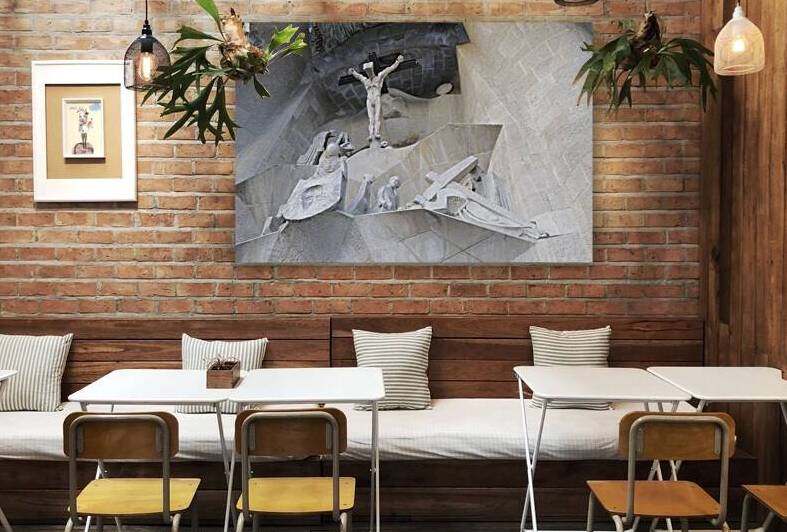 Passion Façade La Sagrada Família Temple Expiatori de la Sagrada Família Barcelona Spain by Kevin Oke