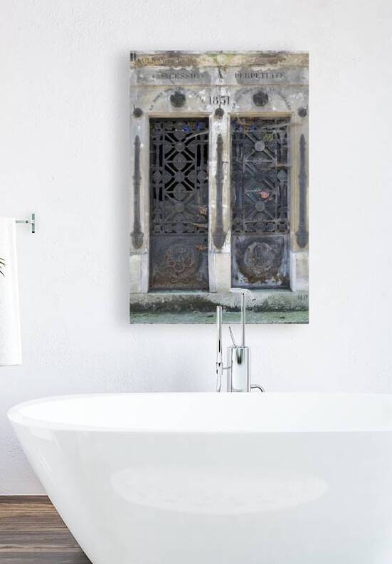 Pere Lachaise Cemetery Cimetiere du Pere Lachaise Paris France Europe by Kevin Oke