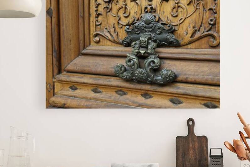 Door Knocker. Place des Martyrs de la Resistance. Aix-en-Provence. France by Kevin Oke