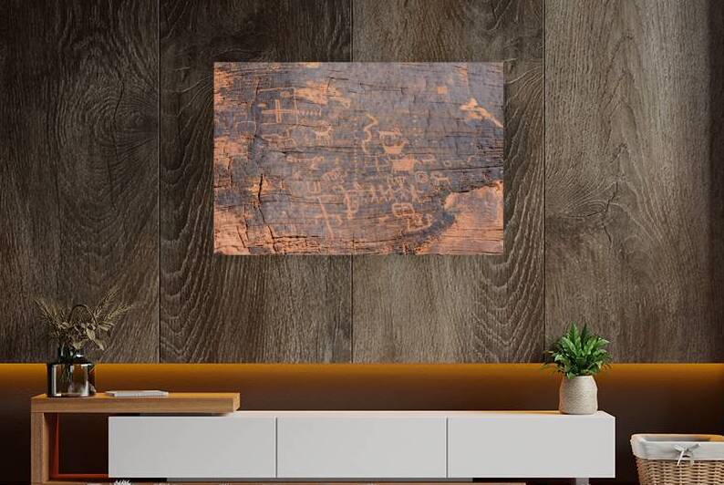 Petroglyphs in Valley of Fire State Park Nevada USA by Kevin Oke