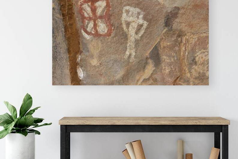 Petroglyphs at the Palatki Ruins Arizona USA by Kevin Oke