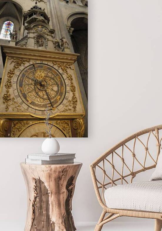 Lyon astronomical clock Cathedrale Saint Jean Baptiste Lyon France by Kevin Oke